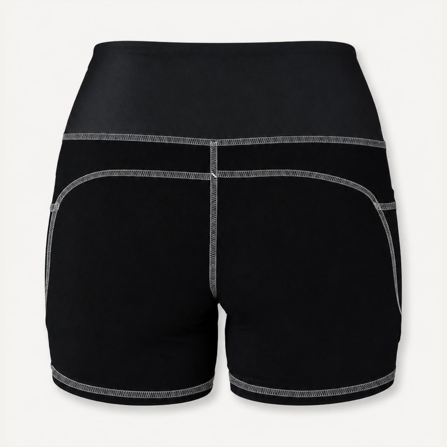 High-Waist Yoga Shorts