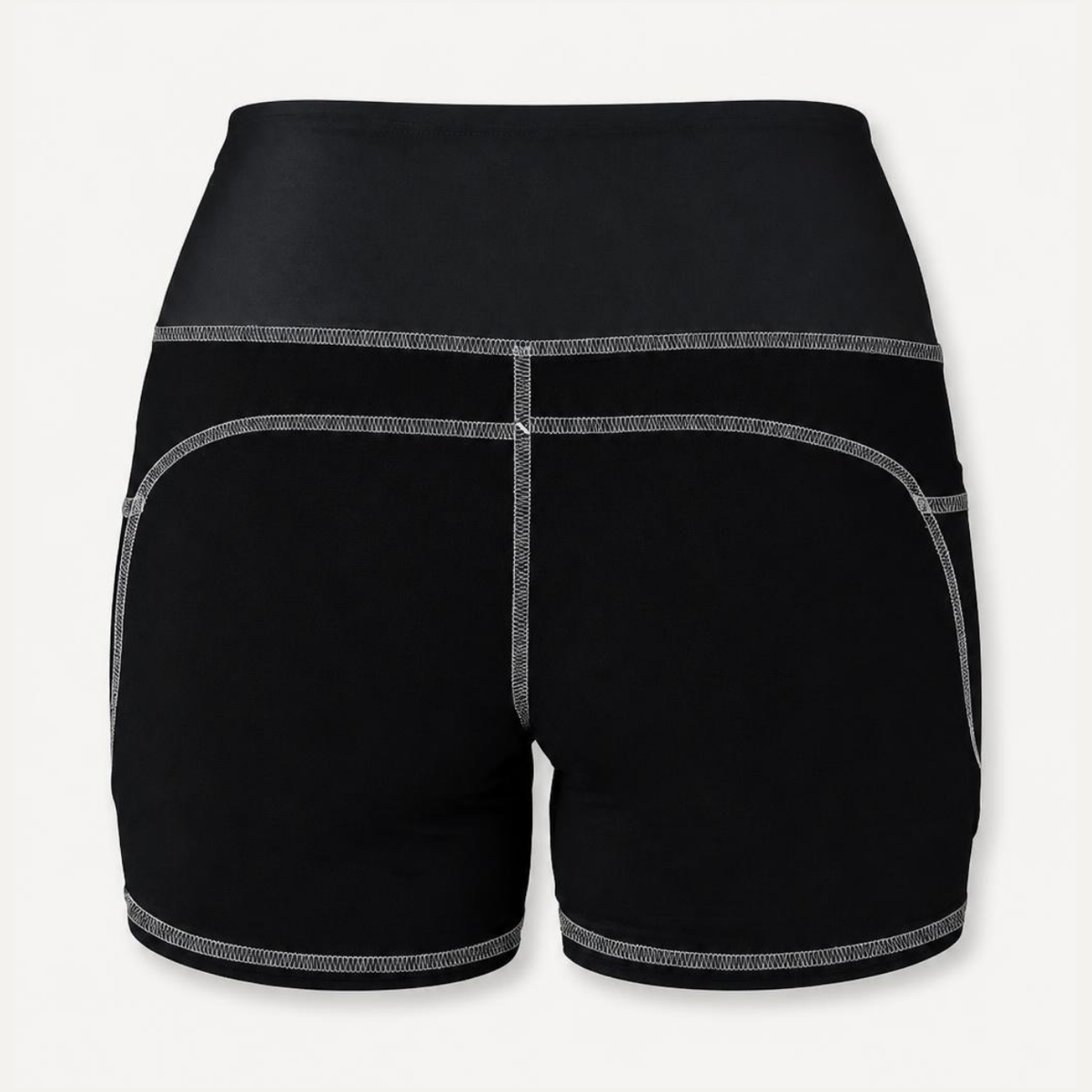 High-Waist Yoga Shorts